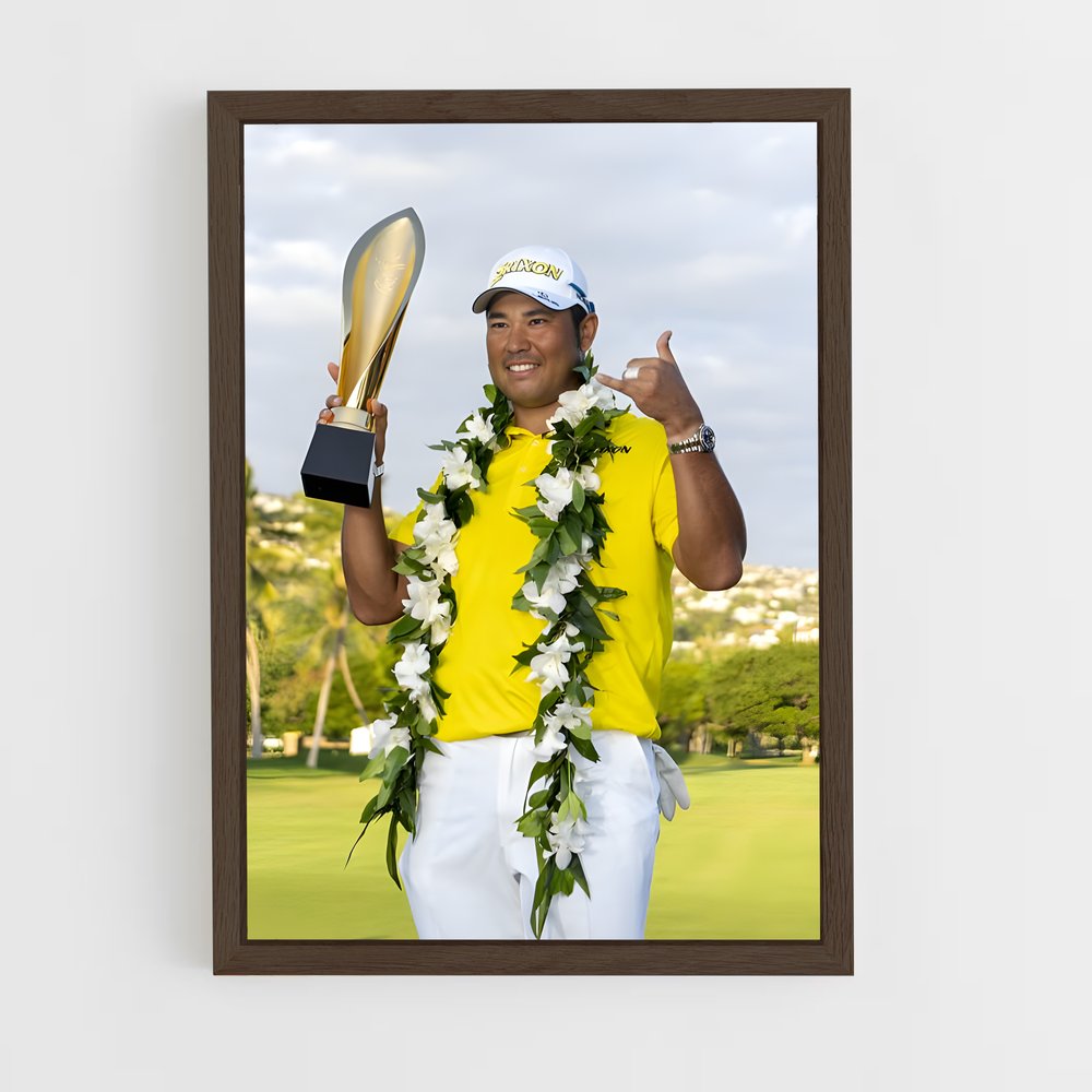 Poster Triomphe de Matsuyama – affiche Golf (vue 5)